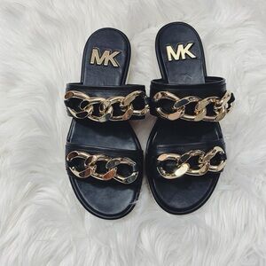 Michael Kors Scarlett Double Band Flat Sandals✨brand new